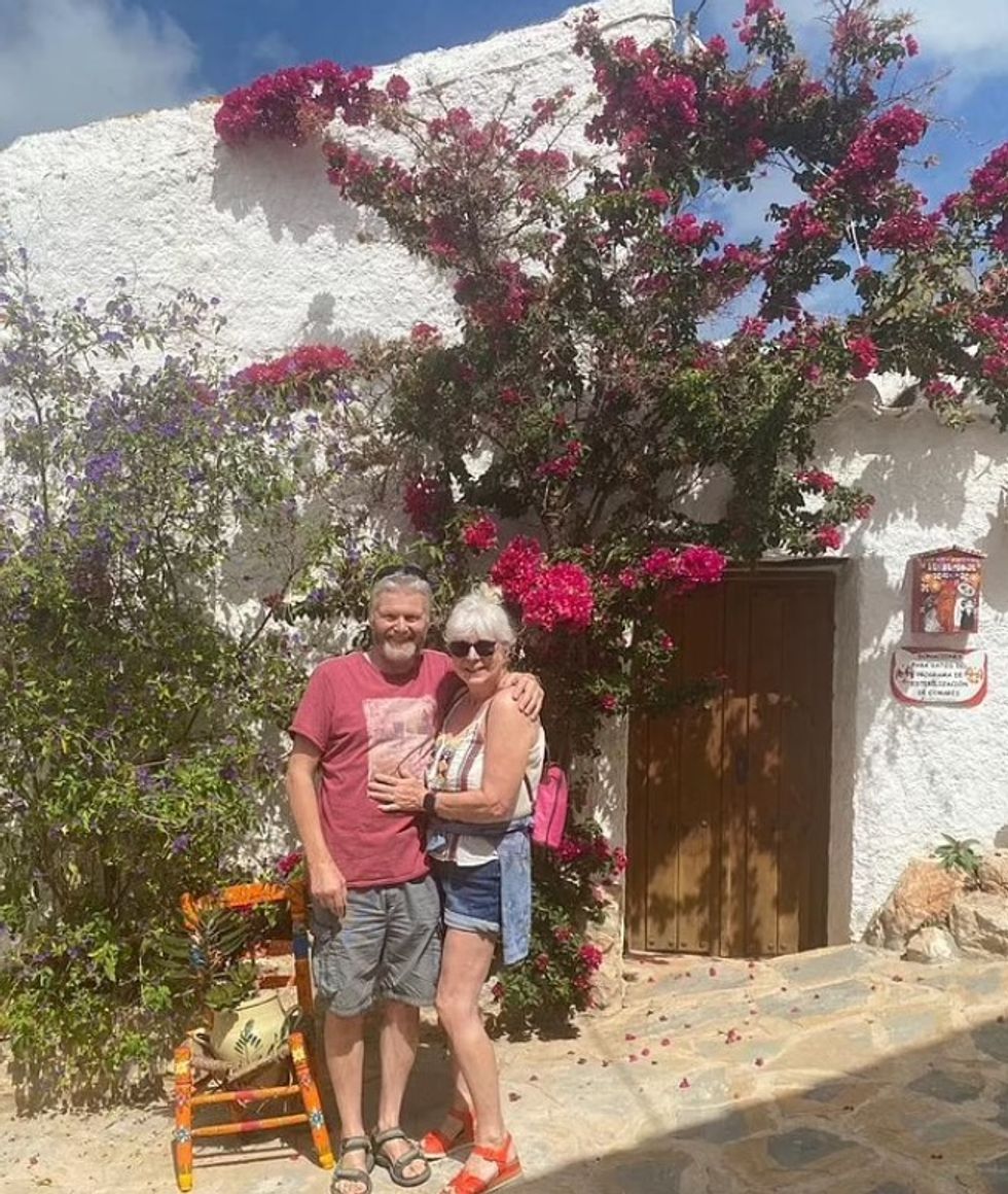 Gillian and husband Tom 