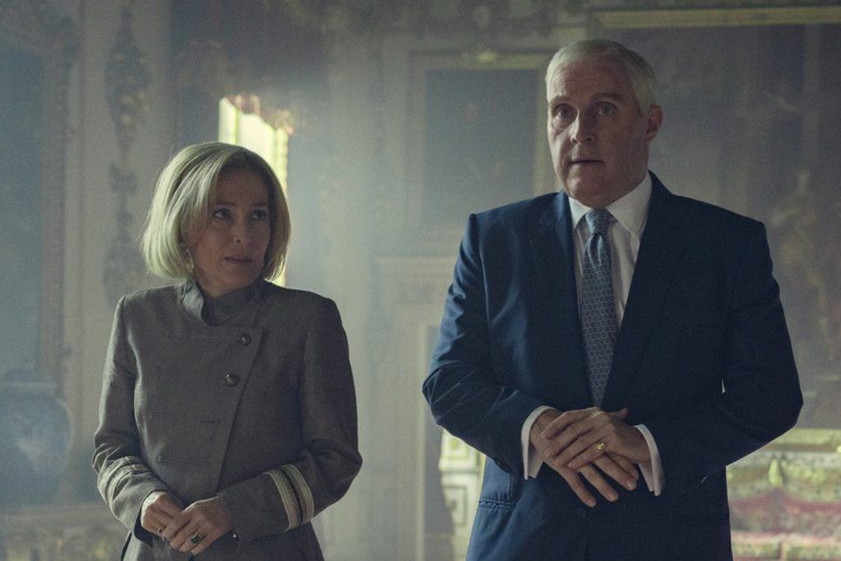 Gillian Anderson and Rufus Sewell