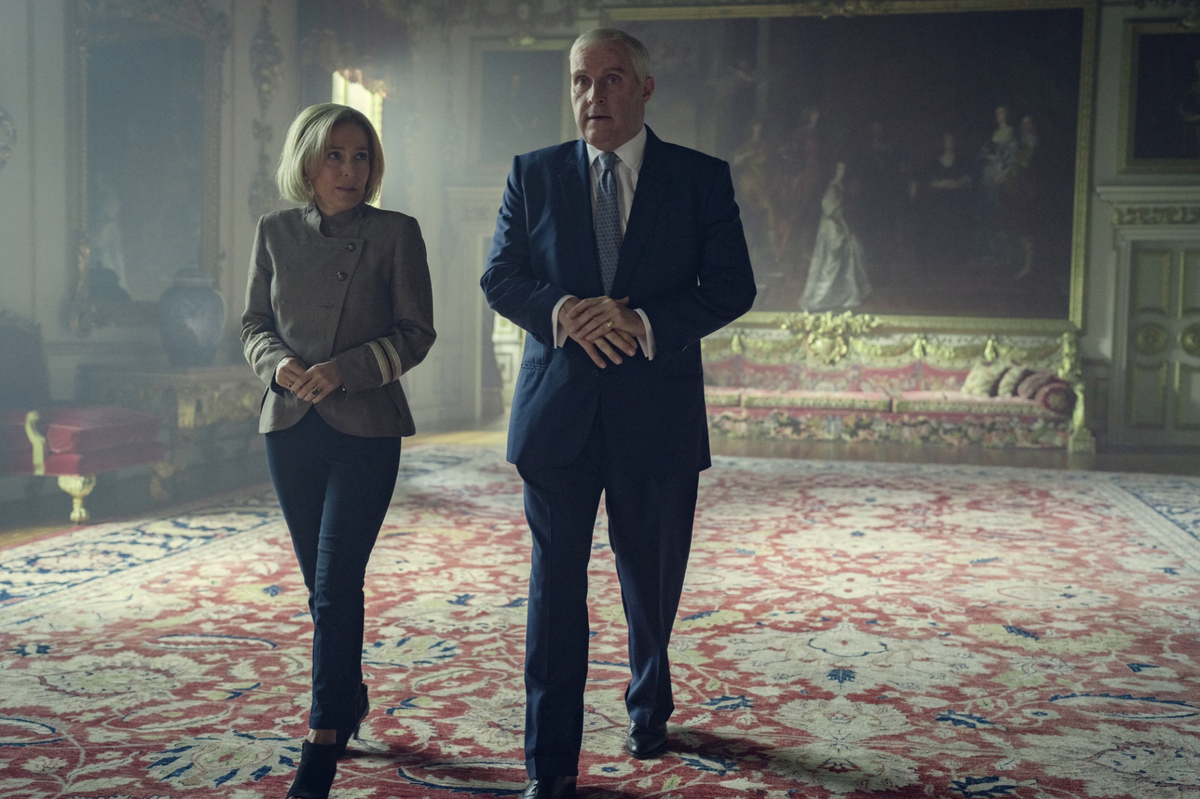 Gillian Anderson and Rufus Sewell