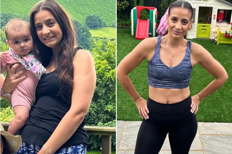 Gina before and after