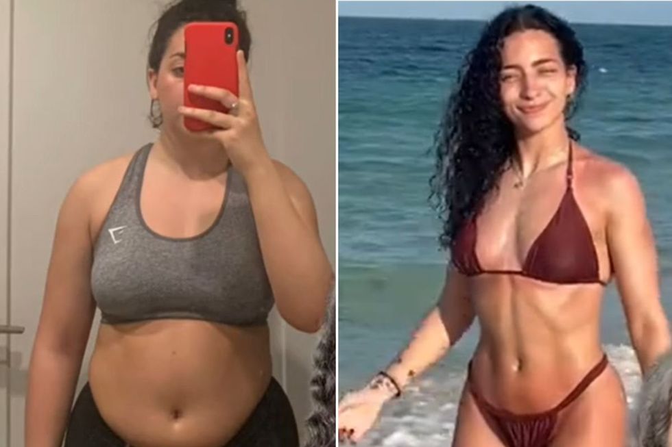 Gina before and after