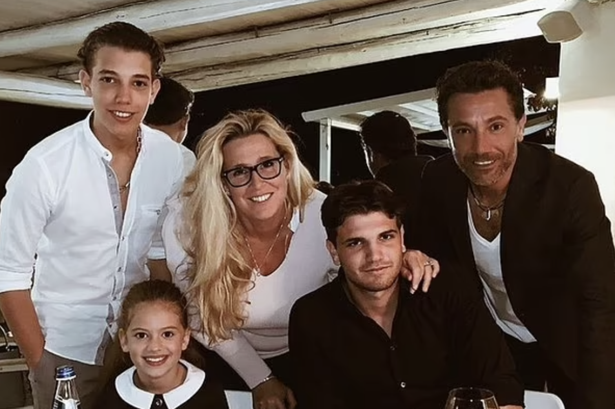 Gino D'Acampo and fami