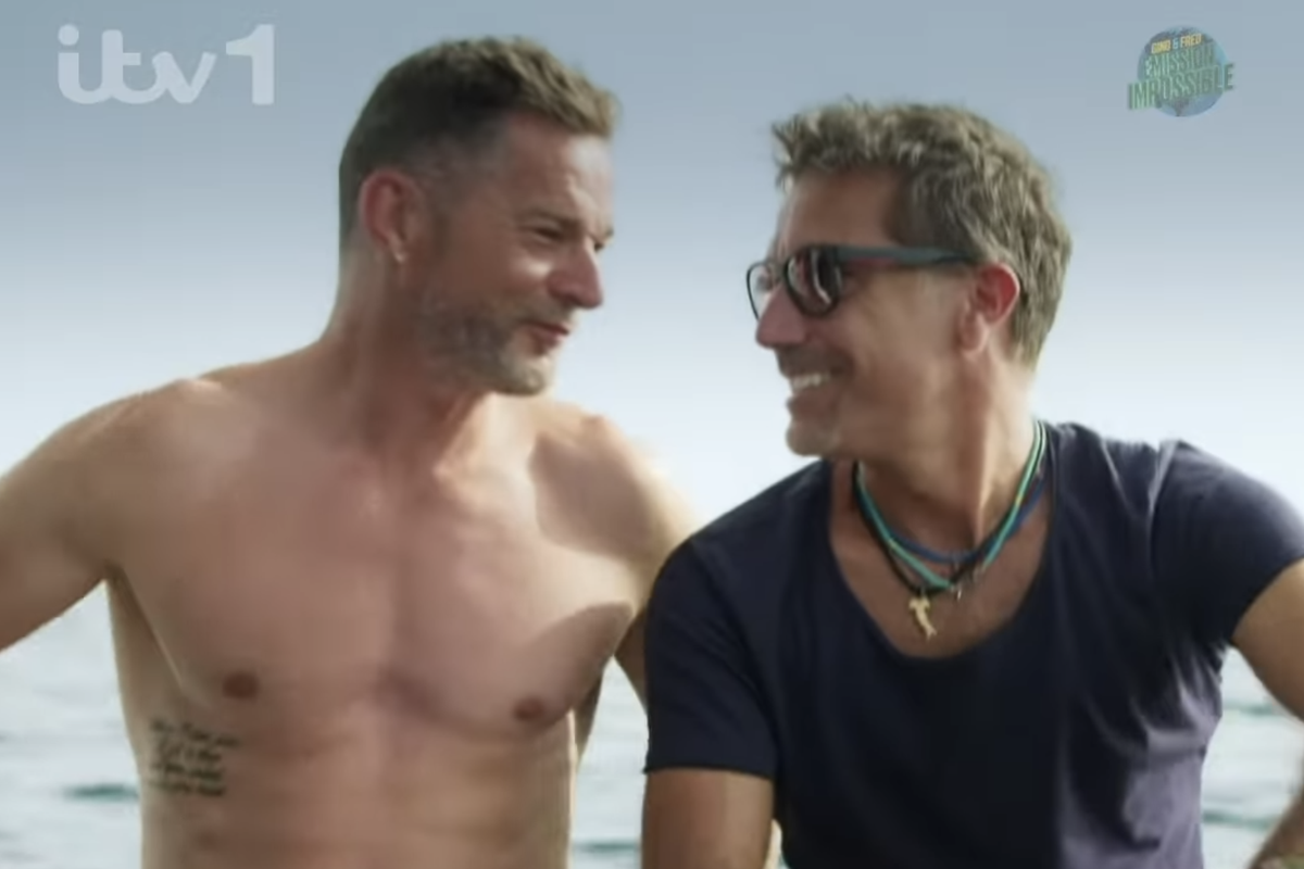 Gino D'Acampo and Fred Sirieix