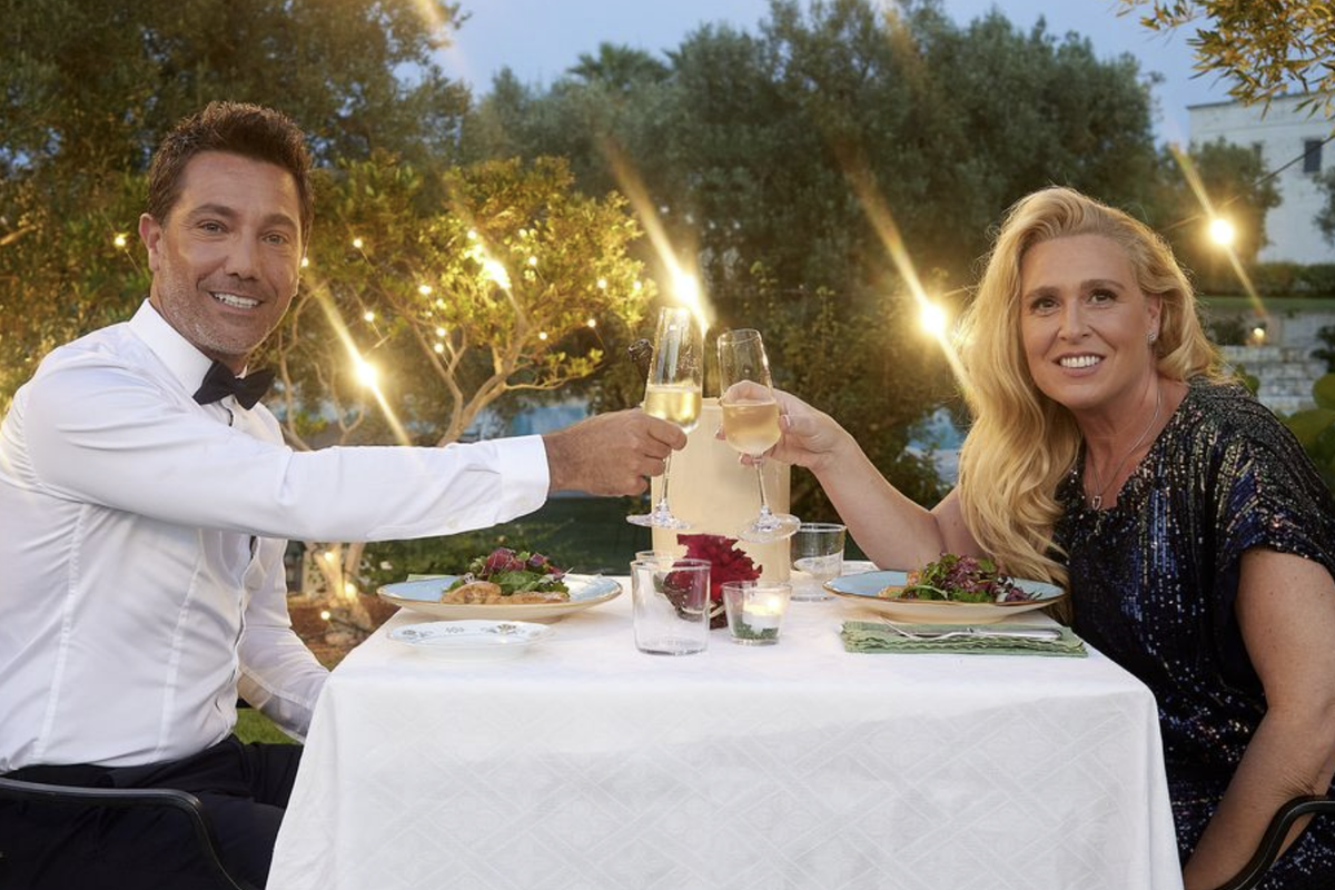 Gino D'Acampo and Jessica Morrison