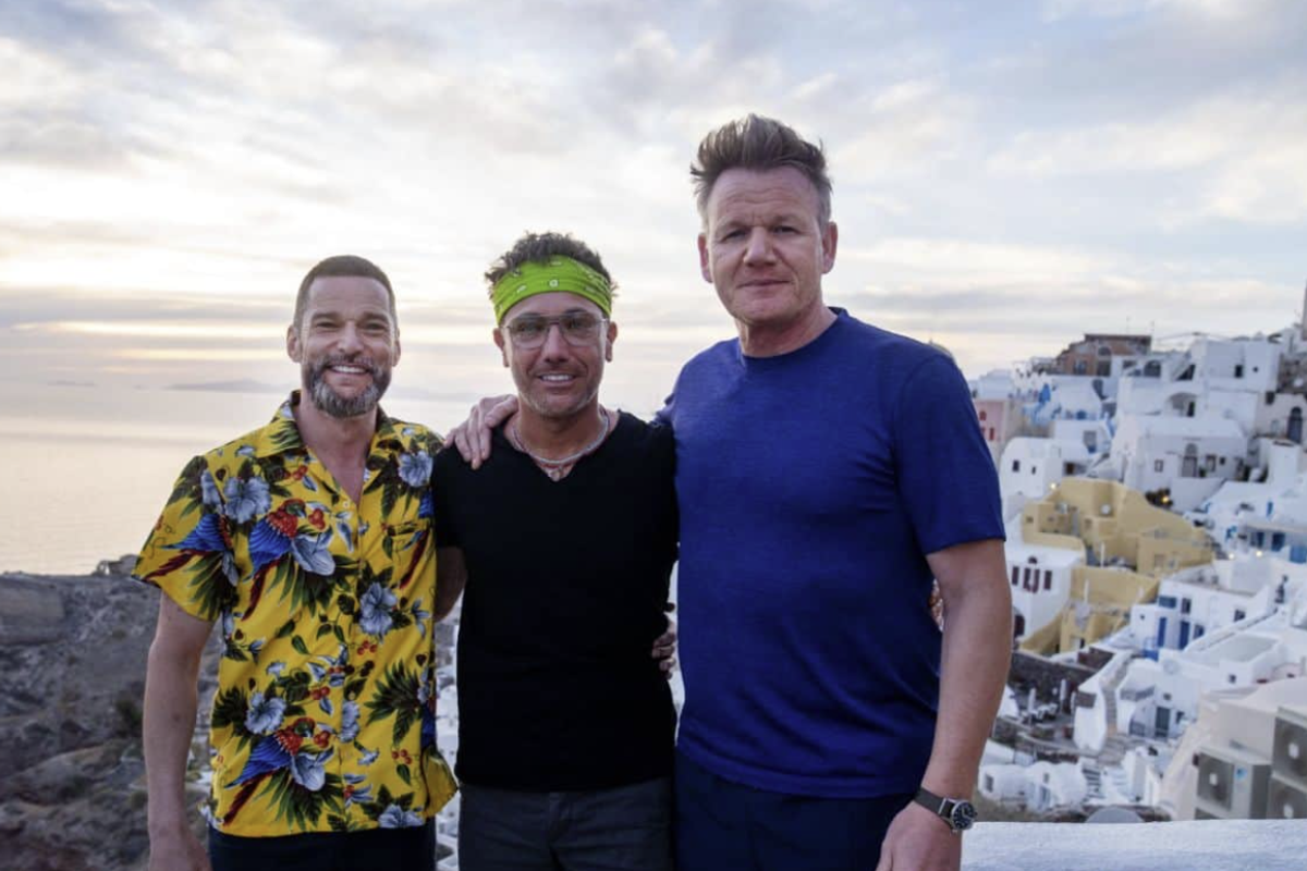 Gino D'Acampo, Gordon Ramsay and Fred Sirieix