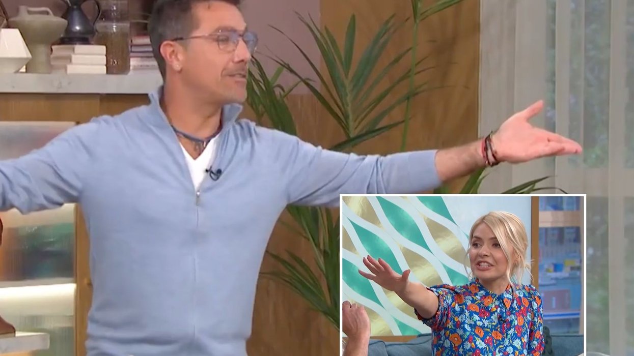 Gino D’Acampo and Holly Willoughby