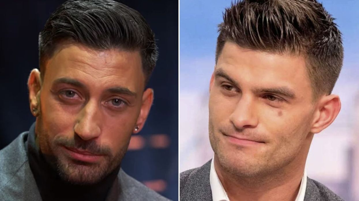 Giovanni Pernice and Aljaz Skornajec