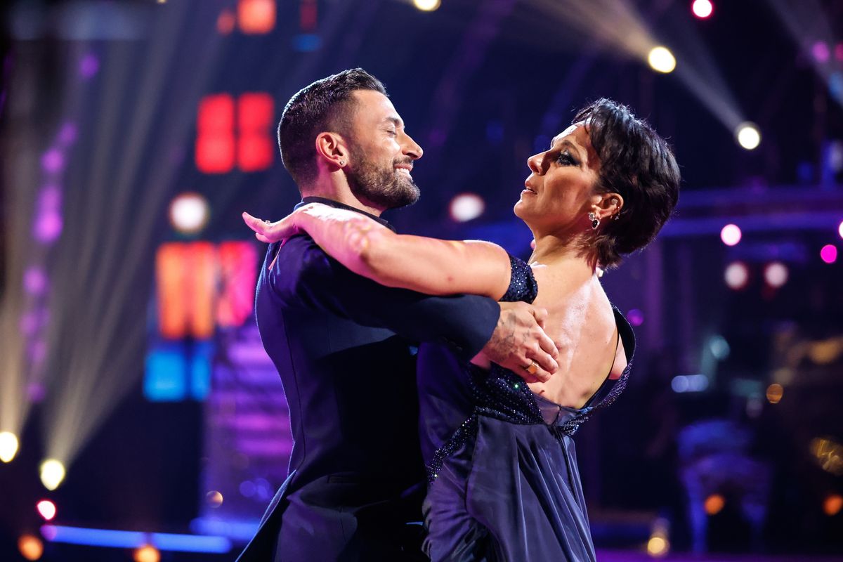 Giovanni Pernice and Amanda Abbington