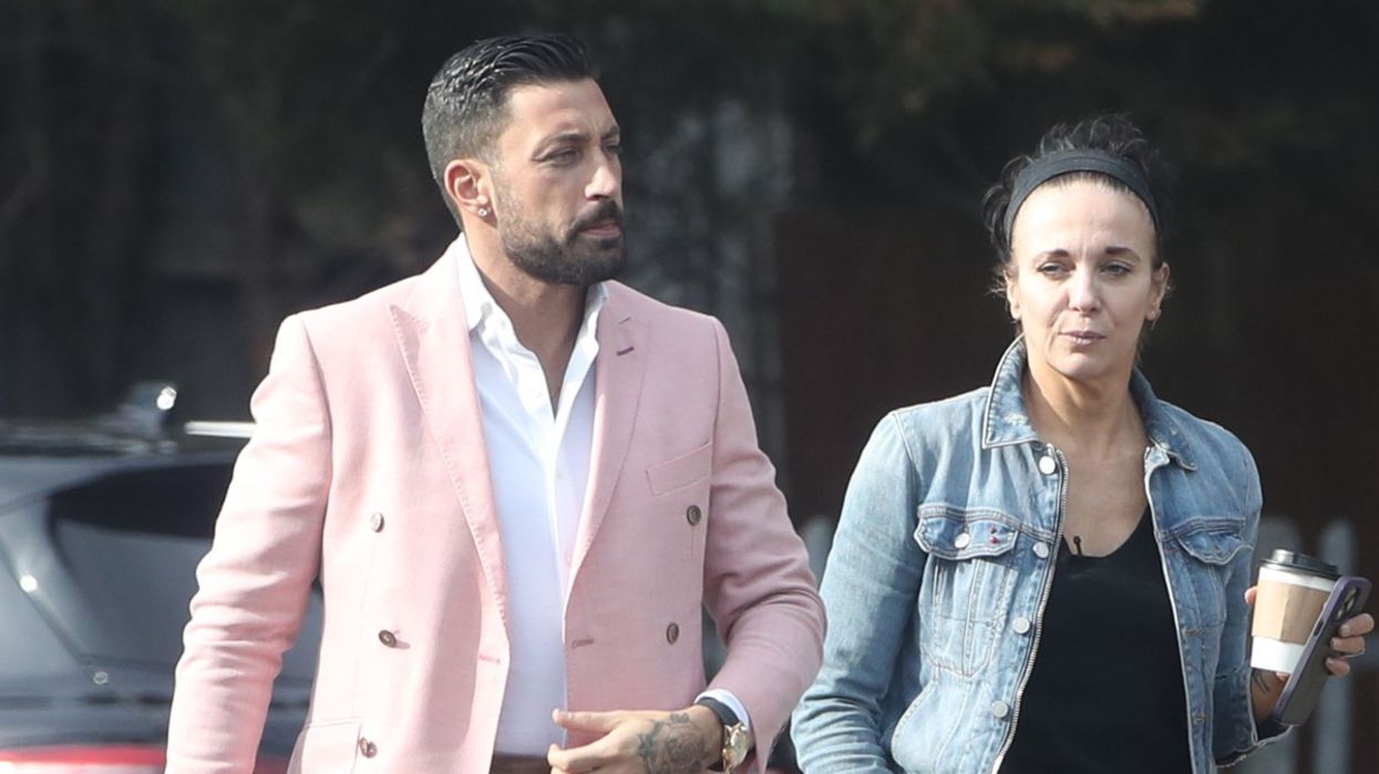 Giovanni Pernice and Amanda Abbington