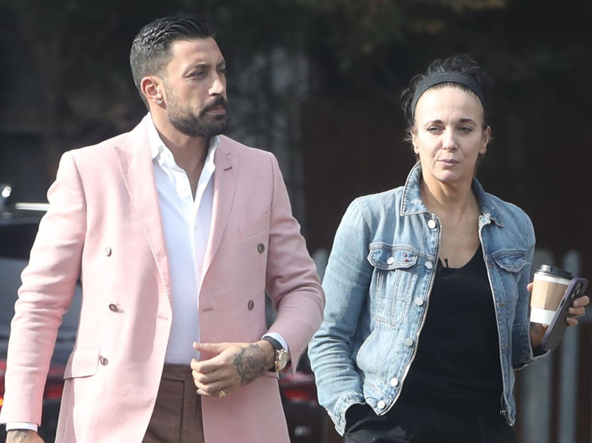 Giovanni Pernice and Amanda Abbington