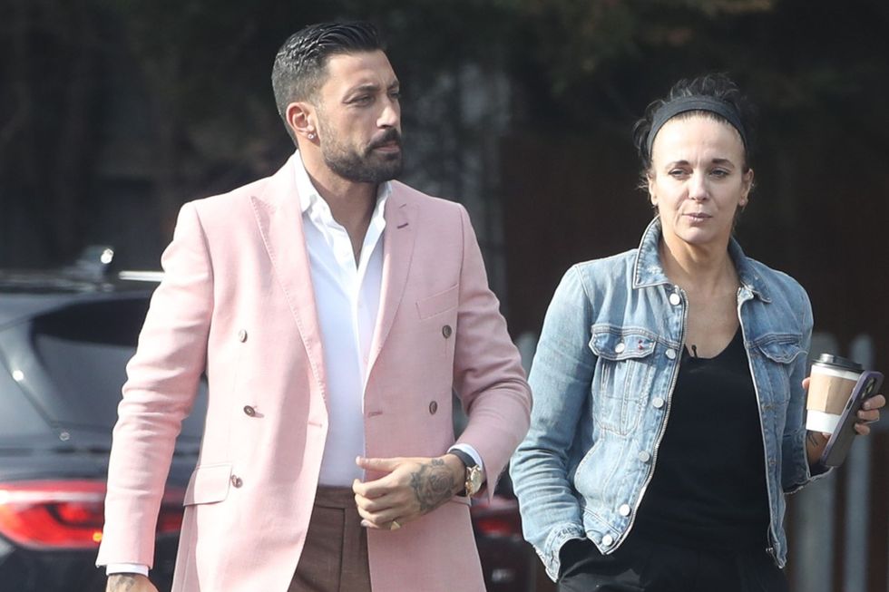 Giovanni Pernice and Amanda Abbington