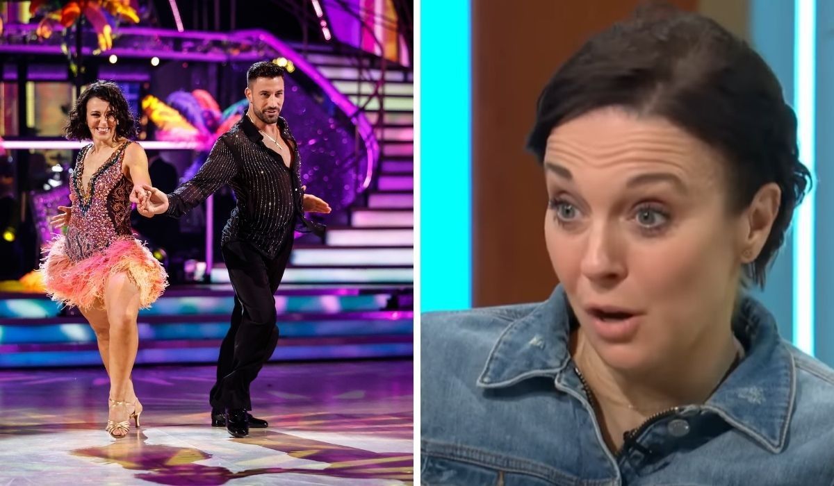 Giovanni Pernice and Amanda Abbington