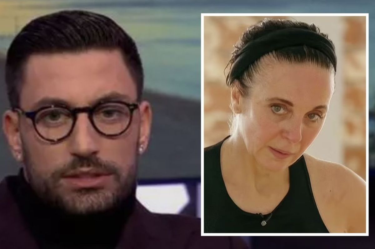 Giovanni Pernice and Amanda Abbington