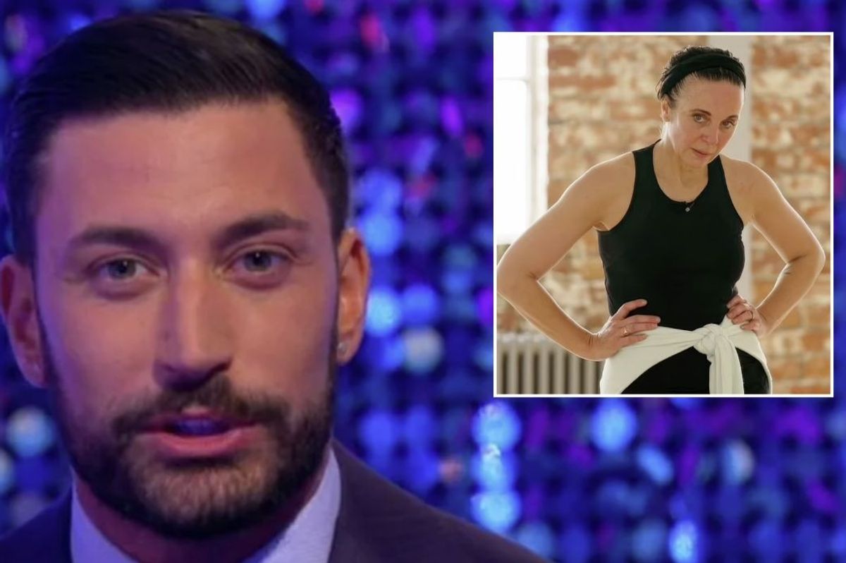 Giovanni Pernice and Amanda Abbington