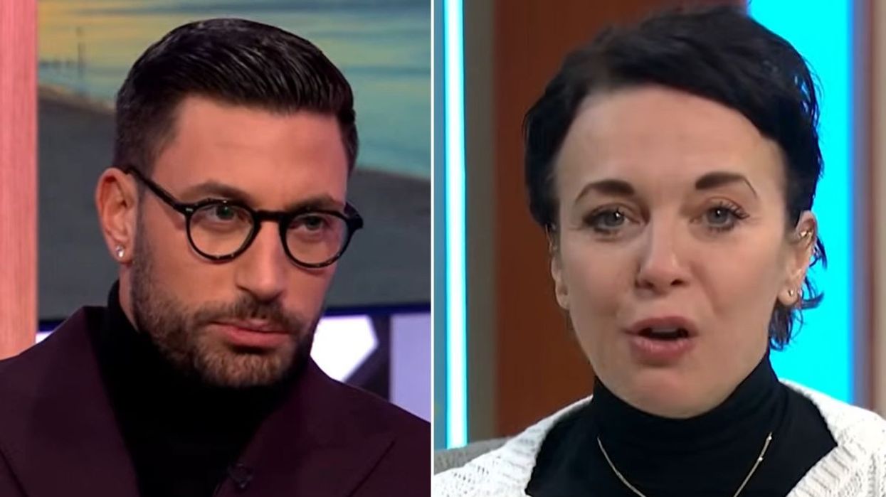 Giovanni Pernice and Amanda Abbington