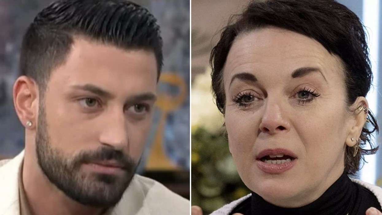 Giovanni Pernice and Amanda Abbington