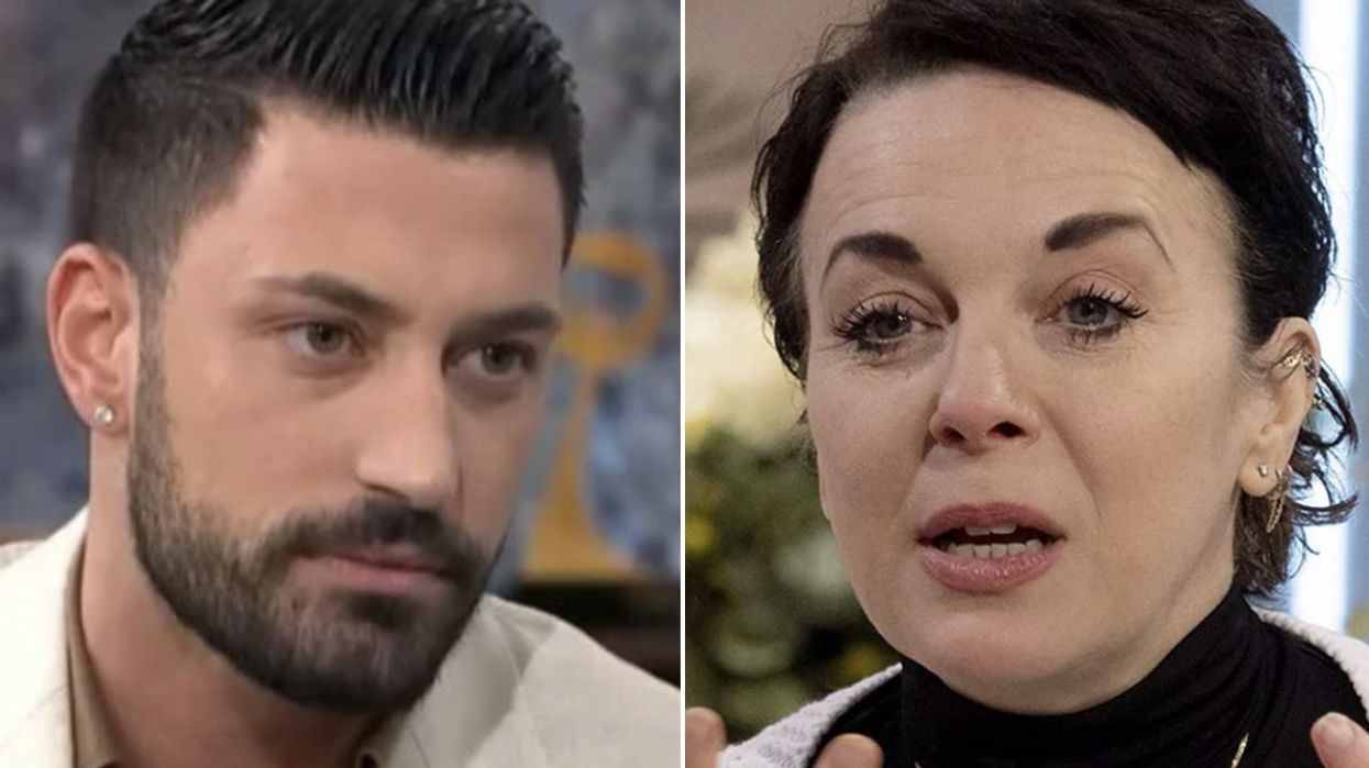 Giovanni Pernice and Amanda Abbington