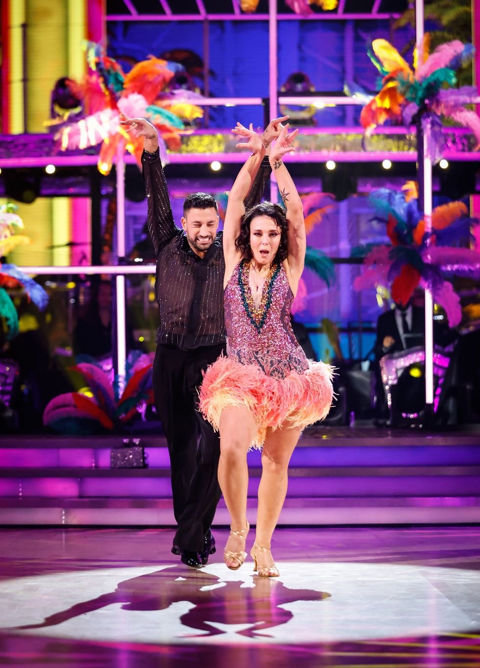 Giovanni Pernice and Amanda Abbington