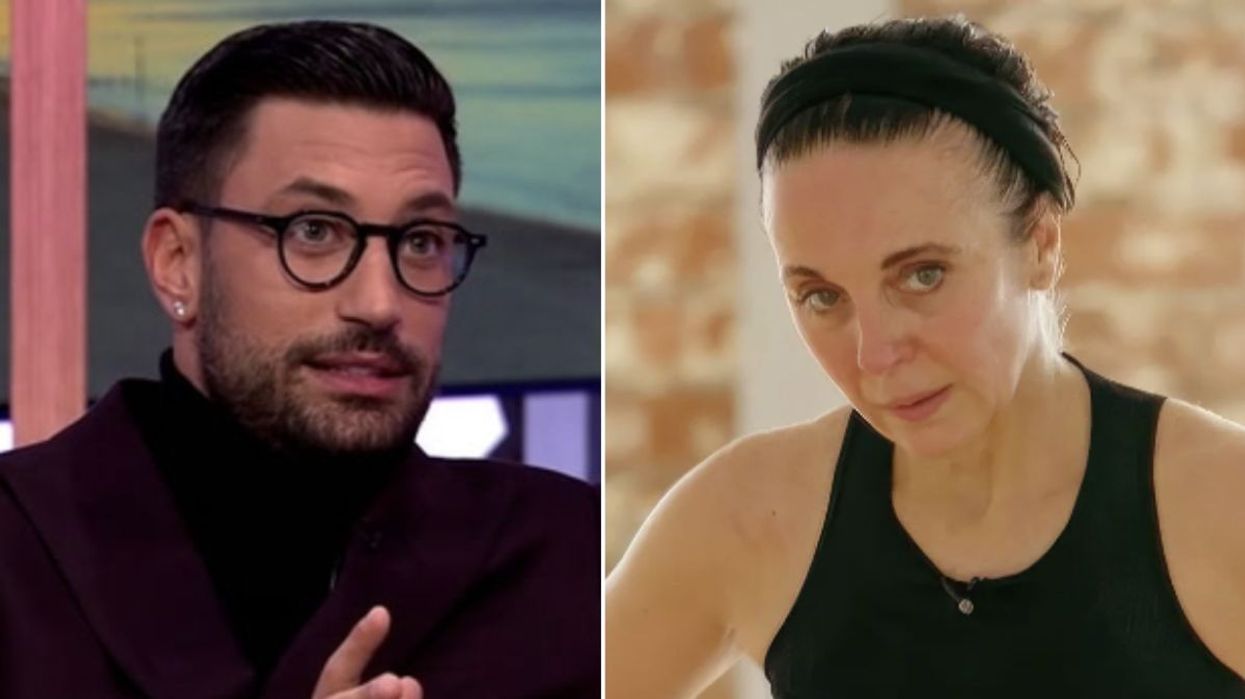 Giovanni Pernice and Amanda Abbington