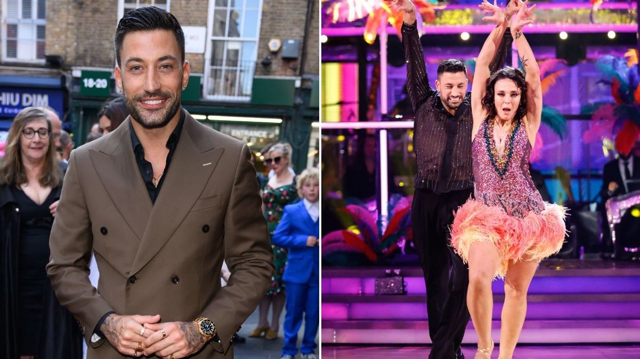 Giovanni Pernice and Amanda Abbington