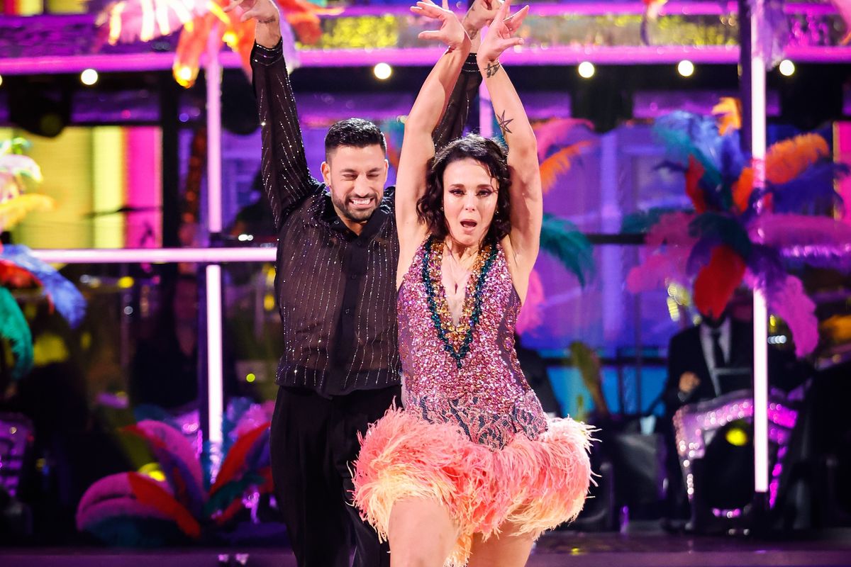 Giovanni Pernice and Amanda Abbington