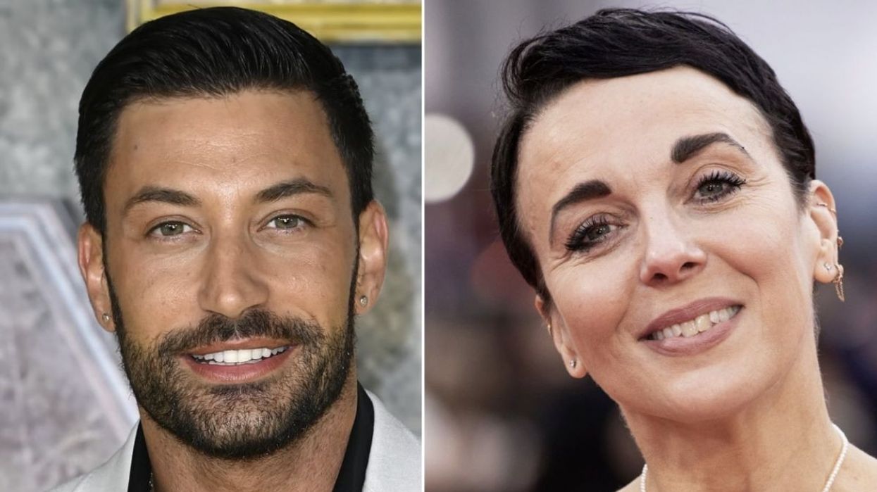 Giovanni Pernice and Amanda Abbington