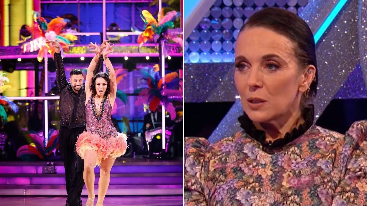 Giovanni Pernice and Amanda Abbington