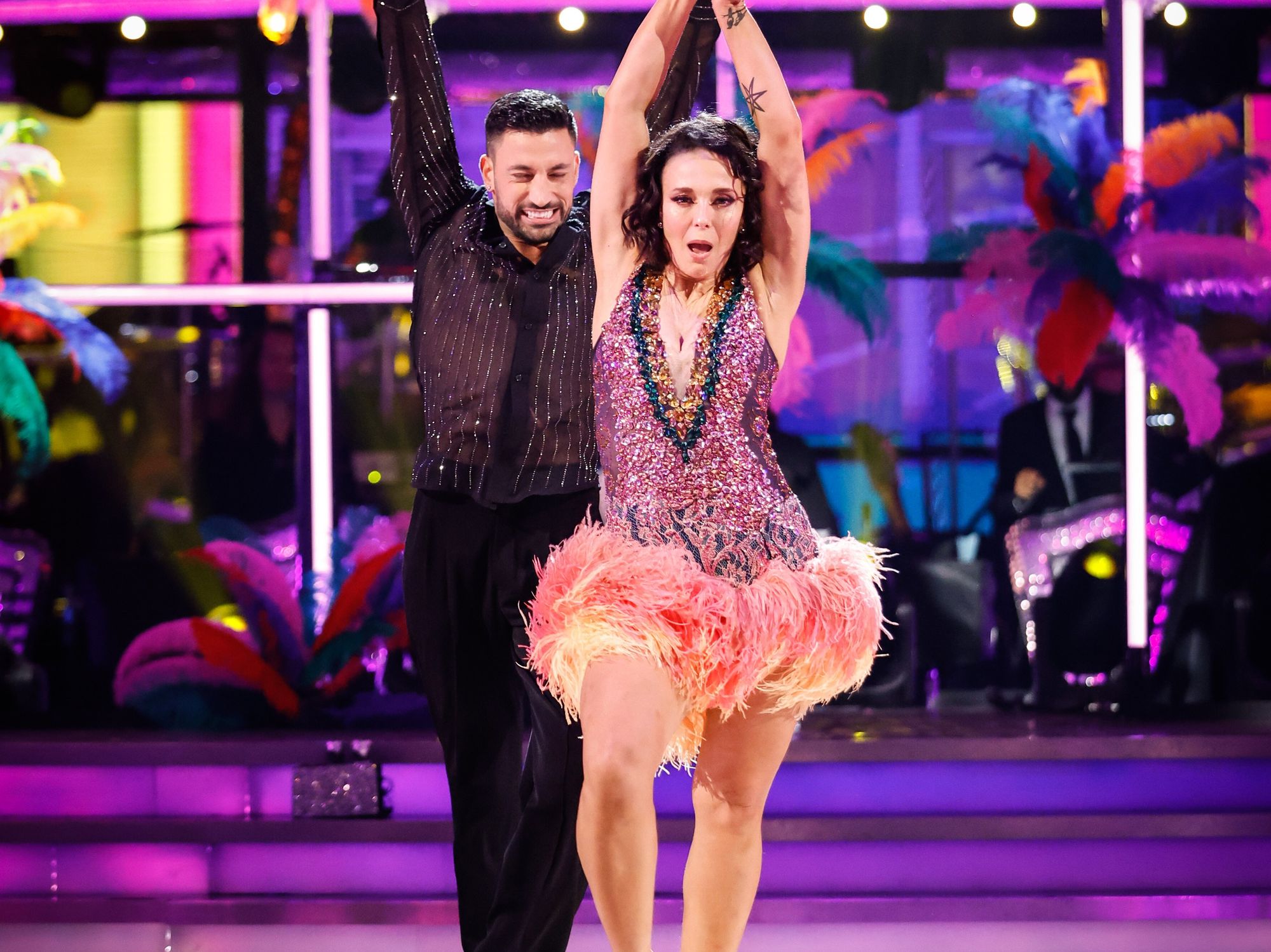 Giovanni Pernice and Amanda Abbington