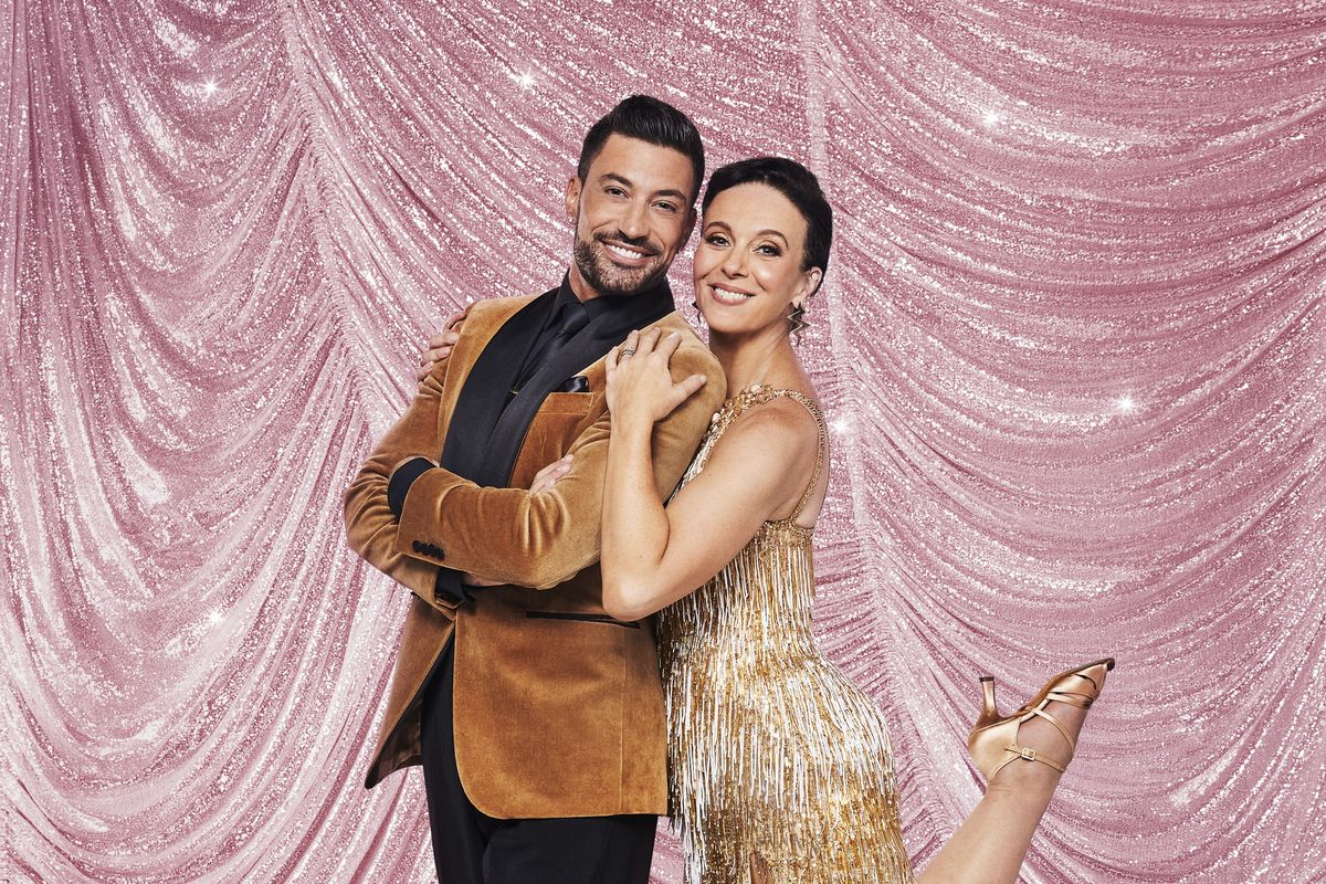 Giovanni Pernice and Amanda Abbington