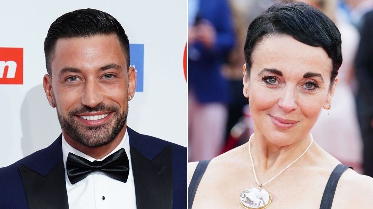 Giovanni Pernice and Amanda Abbington