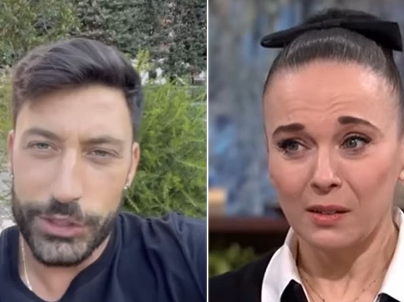 Giovanni Pernice and Amanda Abbington