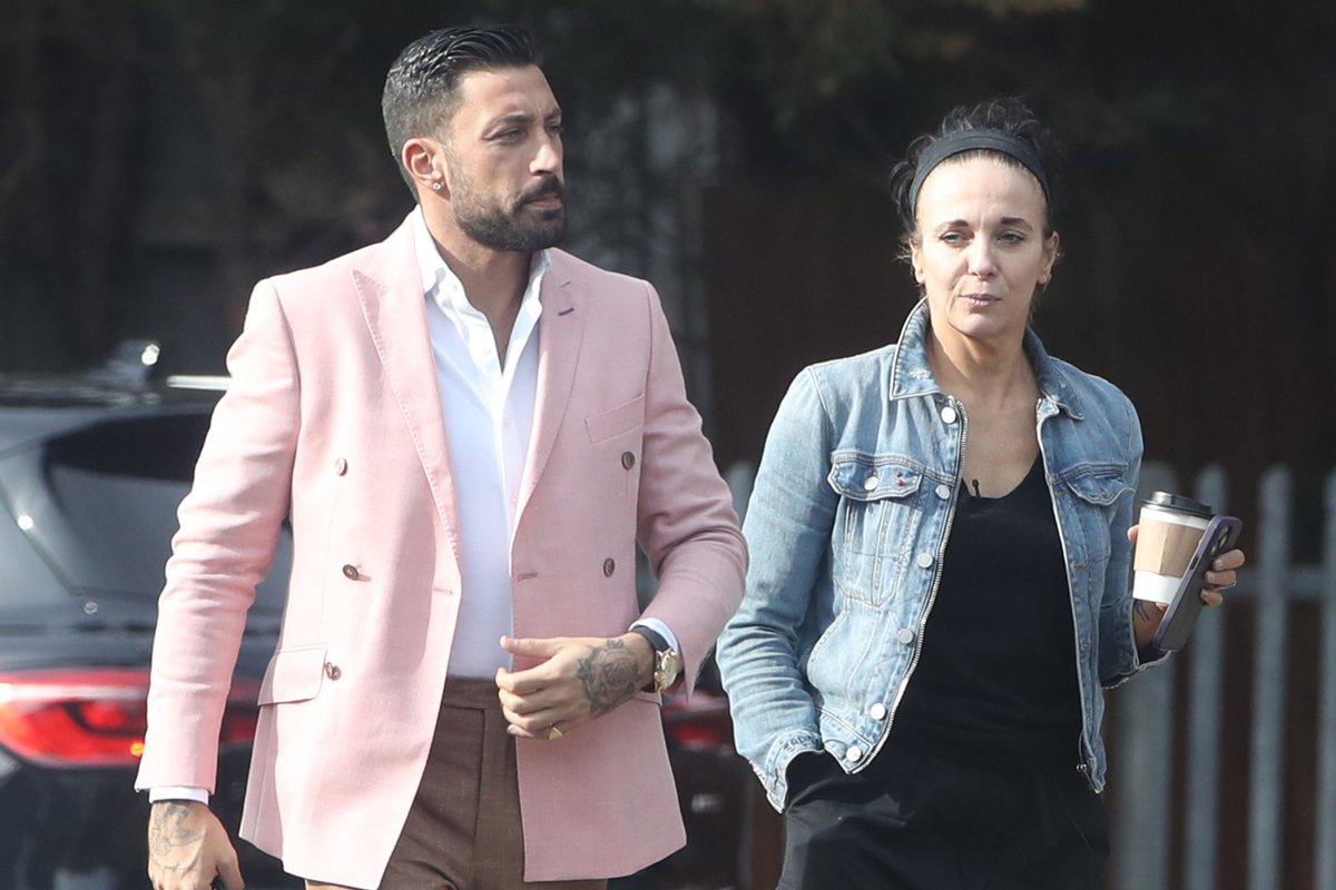Giovanni Pernice and Amanda Abbington