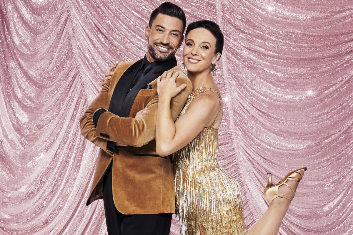 Giovanni Pernice and Amanda Abbington