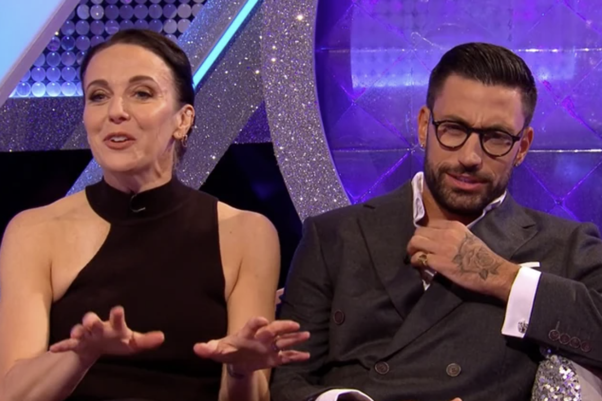 Giovanni Pernice and Amanda Abbington