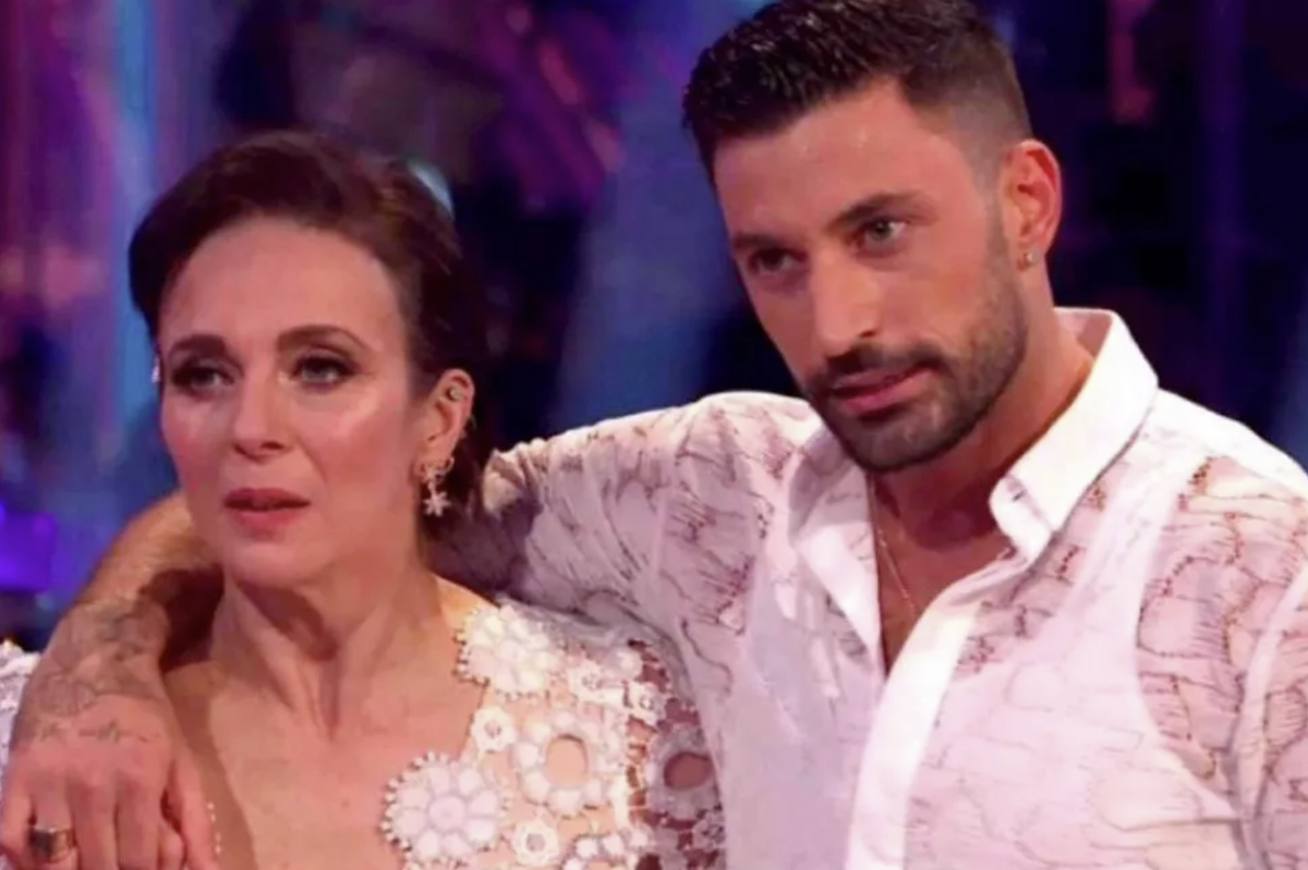 Giovanni Pernice and Amanda Abbington