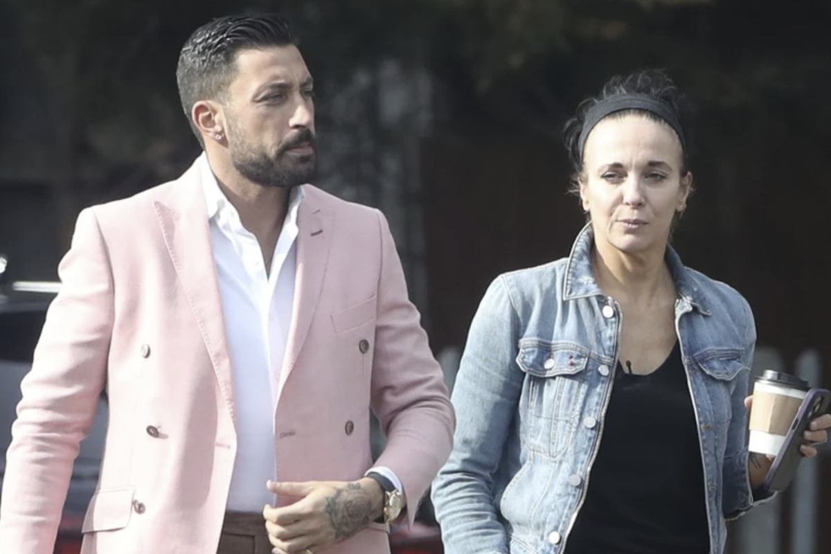 Giovanni Pernice and Amanda Abbington