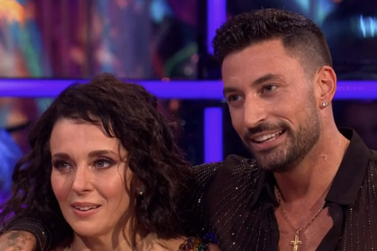 Giovanni Pernice and Amanda Abbington