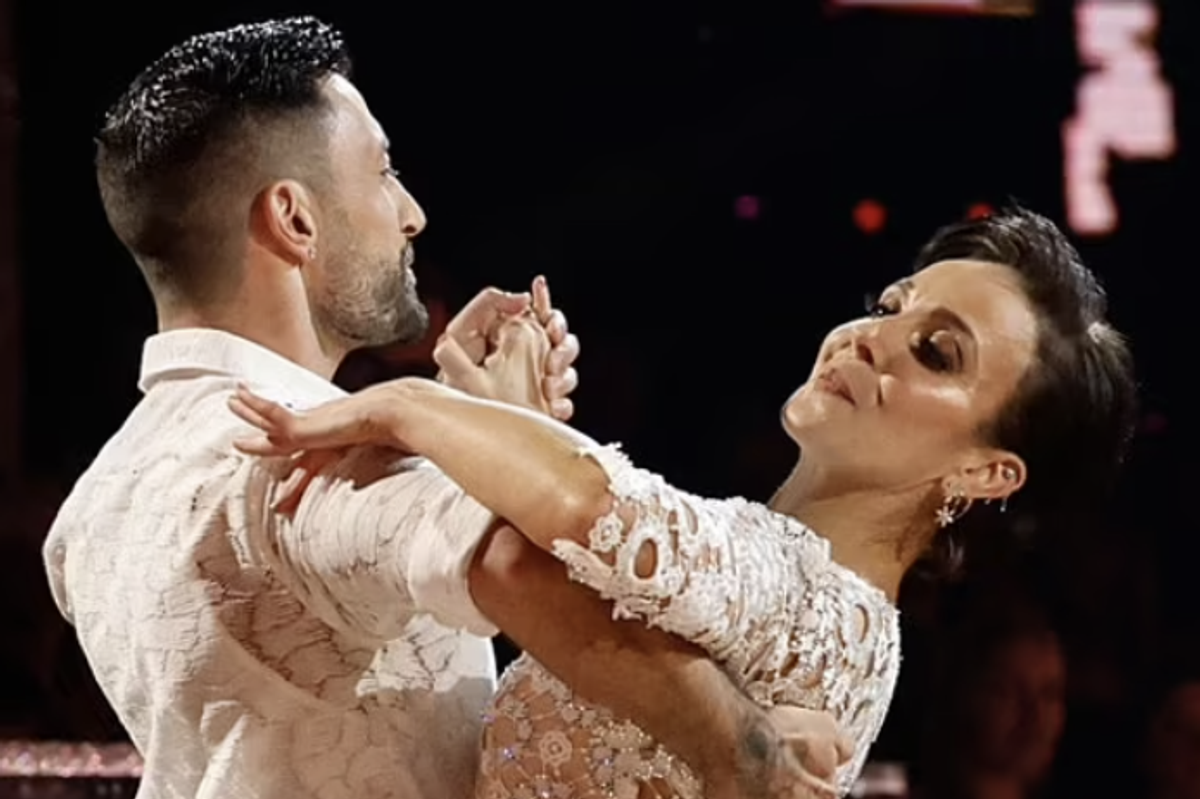 Giovanni Pernice and Amanda Abbington