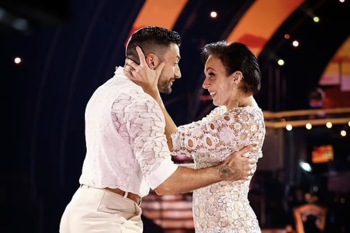 Giovanni Pernice and Amanda Abbington