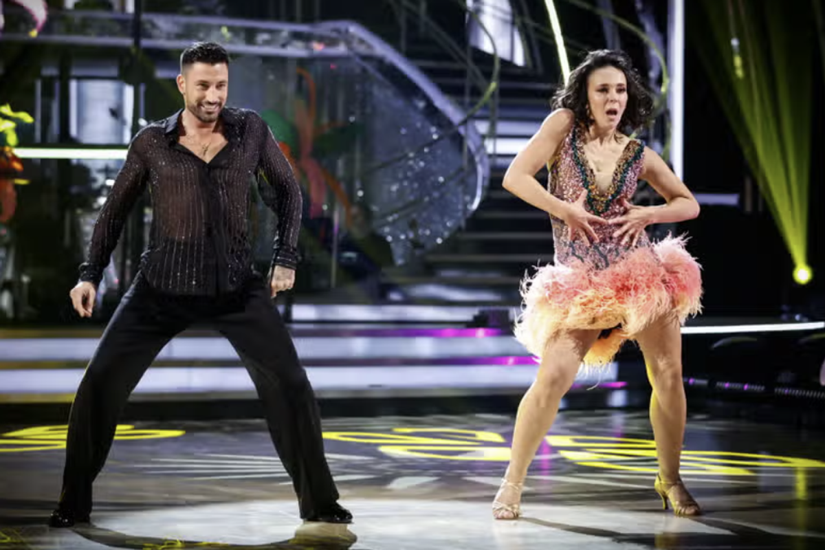 Giovanni Pernice and Amanda Abbington