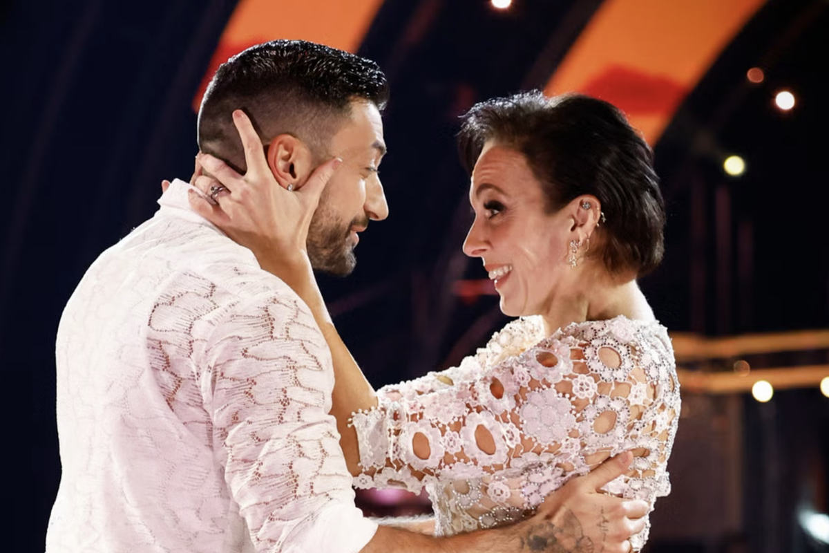 Giovanni Pernice and Amanda Abbington