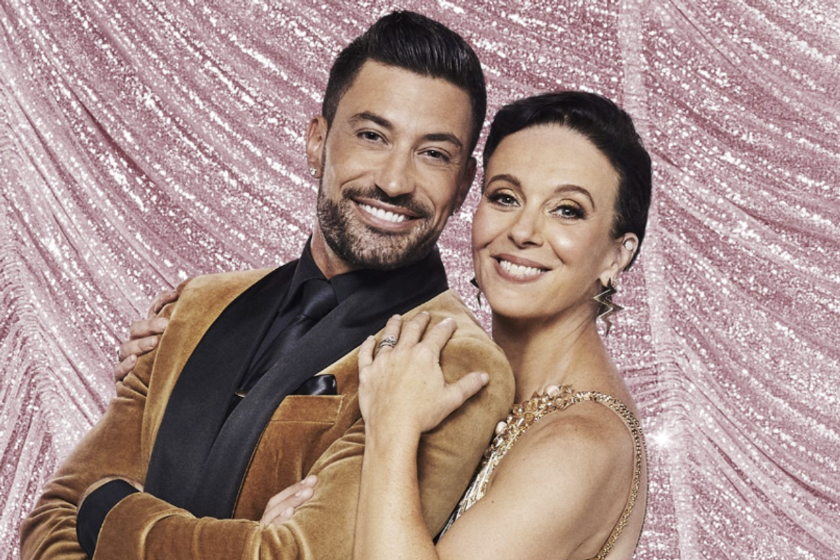 Giovanni Pernice and Amanda Abbington