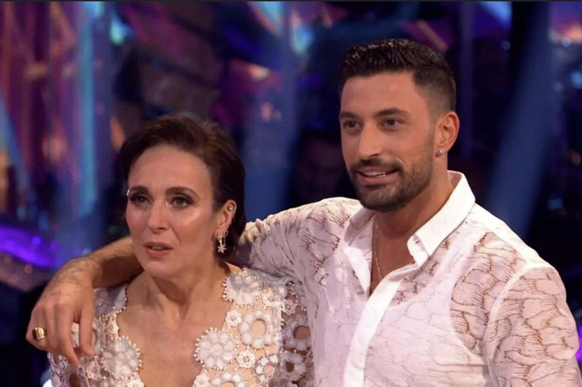 Giovanni Pernice and Amanda Abbington