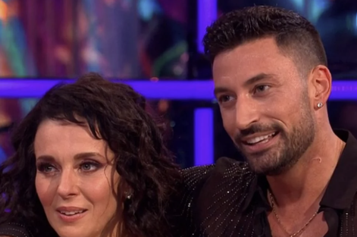 Giovanni Pernice and Amanda Abbington