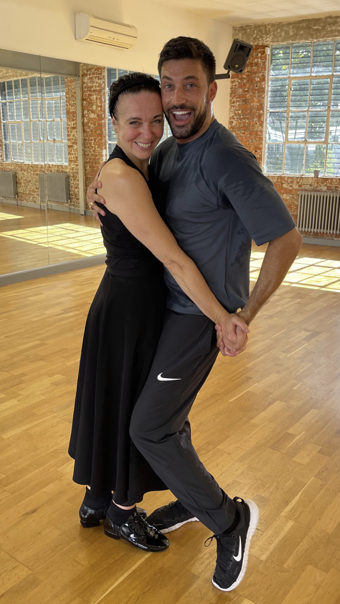 Giovanni Pernice and Amanda Abbington