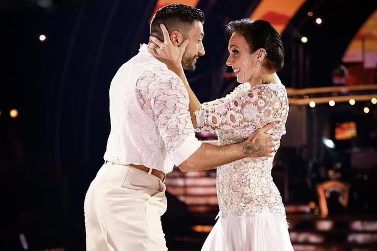 Giovanni Pernice and Amanda Abbington