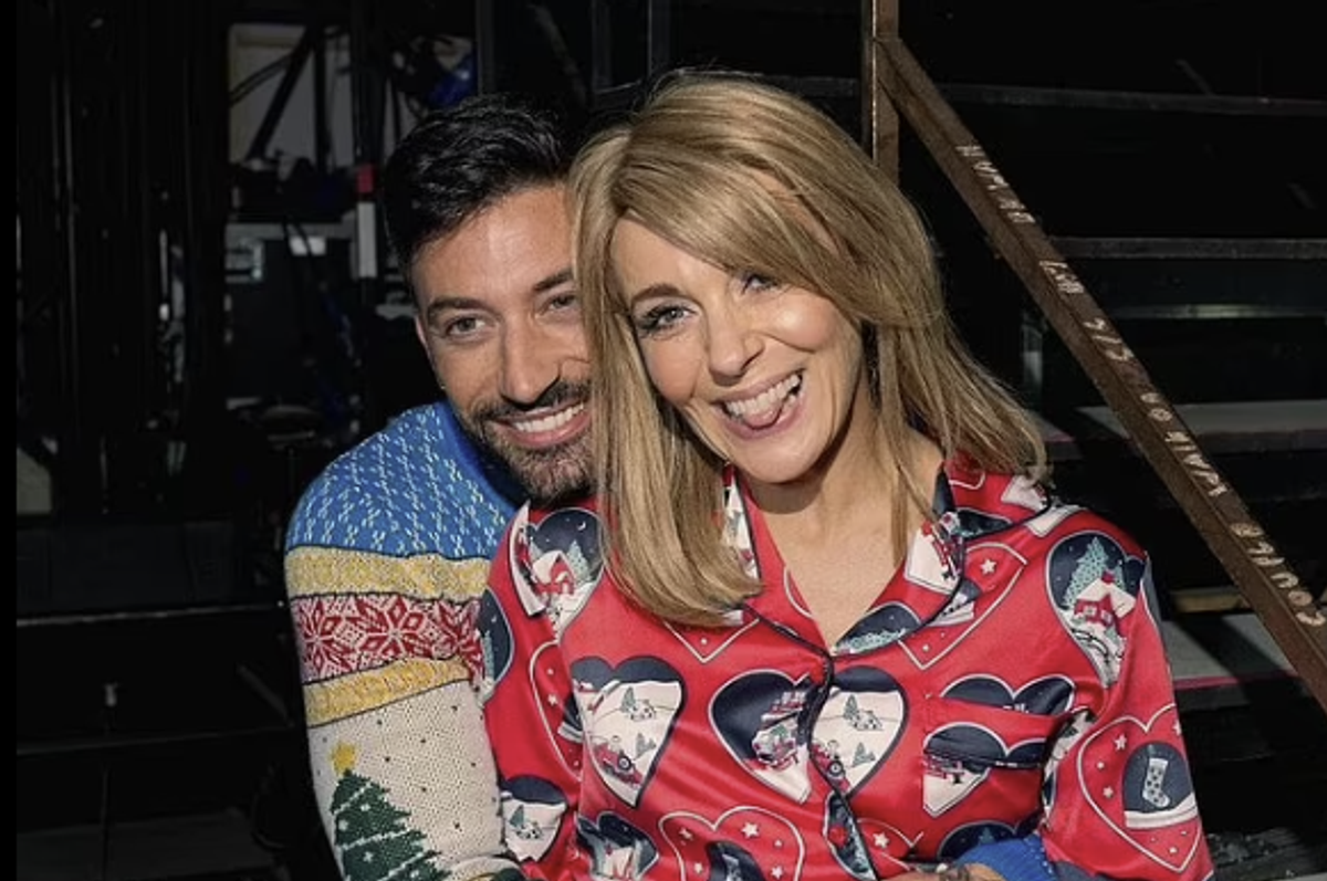 Giovanni Pernice and Amanda Abbington