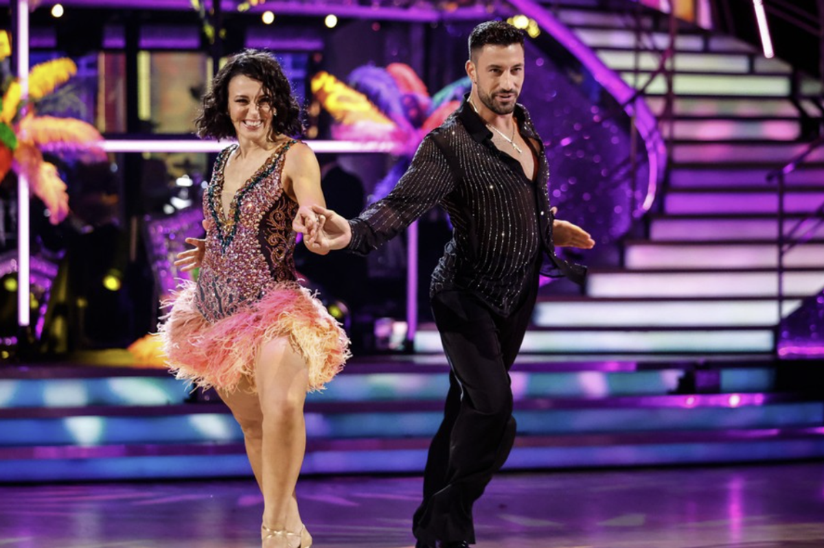 Giovanni Pernice and Amanda Abbington