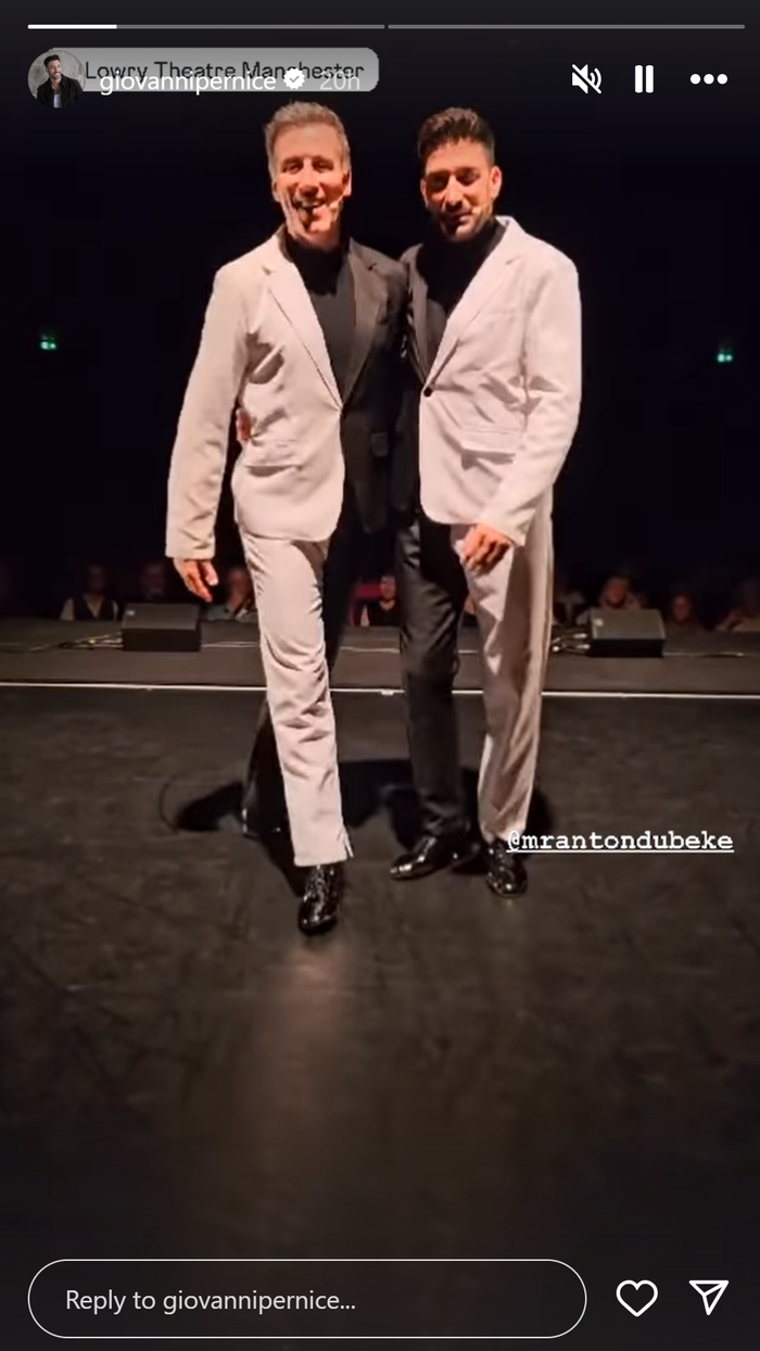 Giovanni Pernice and Anton Du Beke