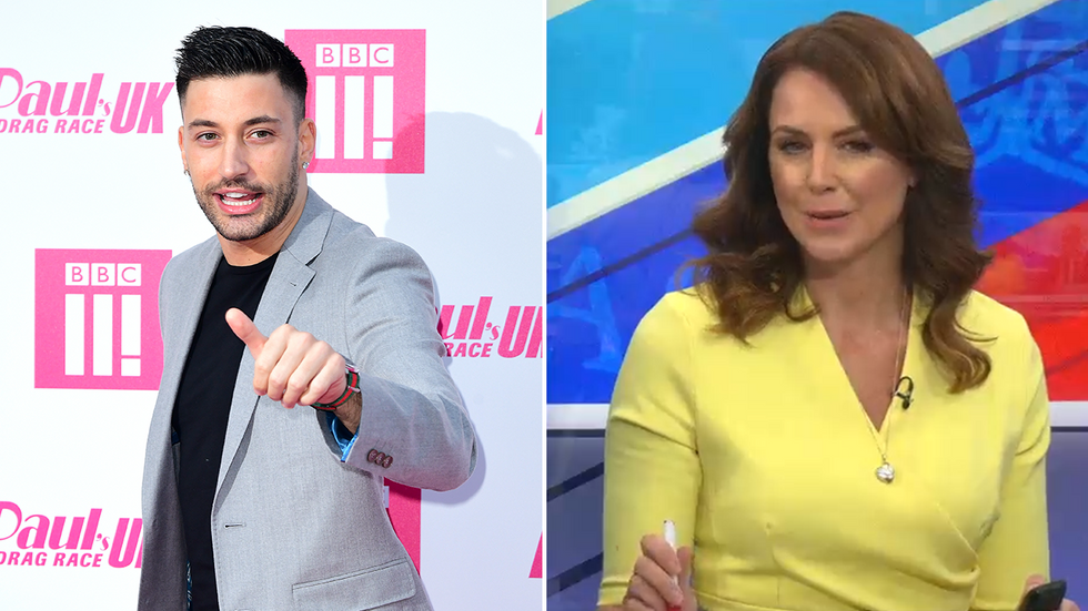 Giovanni Pernice and Bev Turner